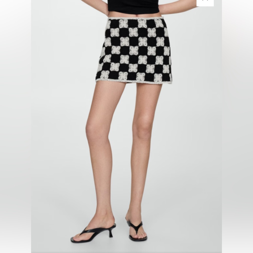 Mango crochet skirt